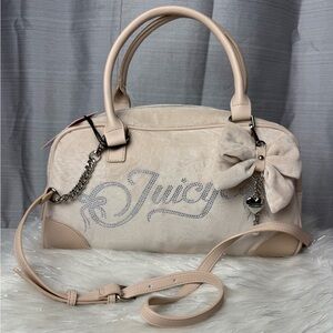 JUICY COUTURE sandstone never a dull moment hobo bag